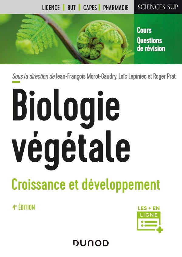 Biologie végétale : croissance et développement (4e édition)