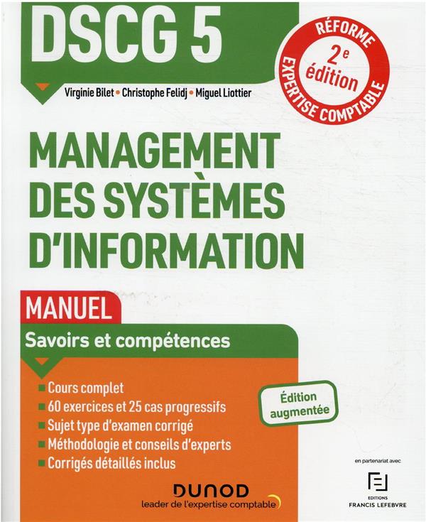 DSCG 5 : management des systèmes d'information ; manuel (2e édition)