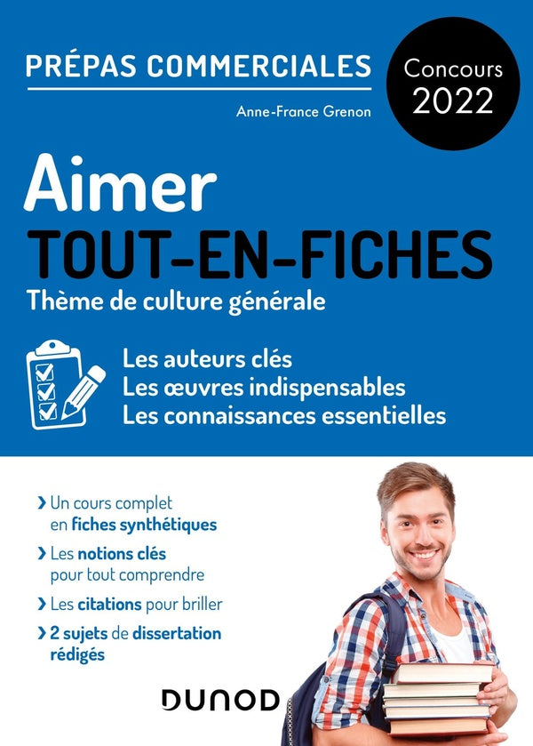 Aimer : prépas commerciales culture générale ; concours 2022 ; tout-en-fiches (édition 2022)