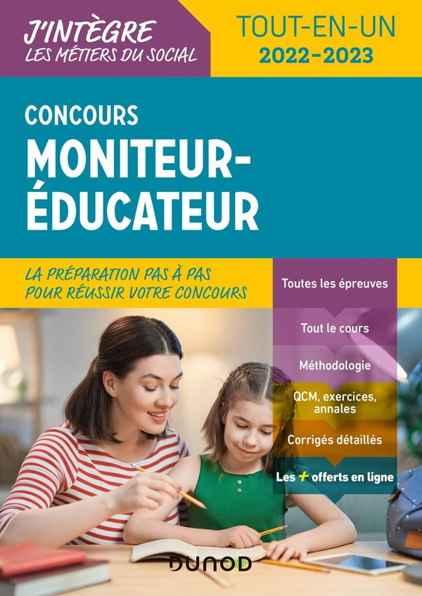 Concours moniteur-éducateur ; tout-en-un (édition 2022/2023)
