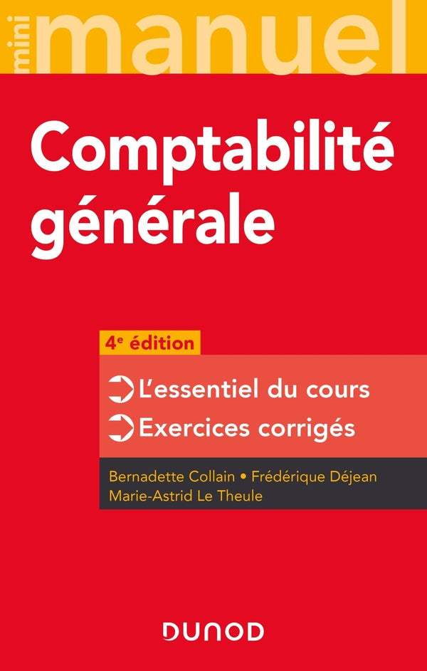 Mini manuel : comptabilité générale (4e édition)