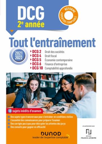 DCG 2-4-5-6-10 ; tout l'entraînement (édition 2021/2022)