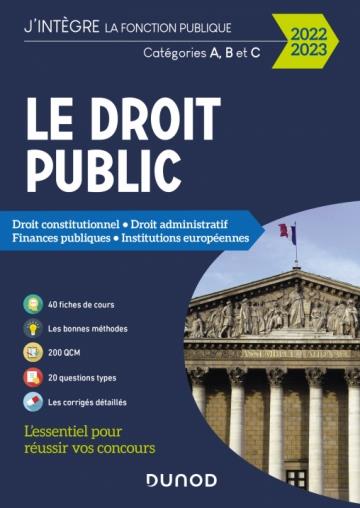 Le droit public ; catégories A, B et C (édition 2022/2023)