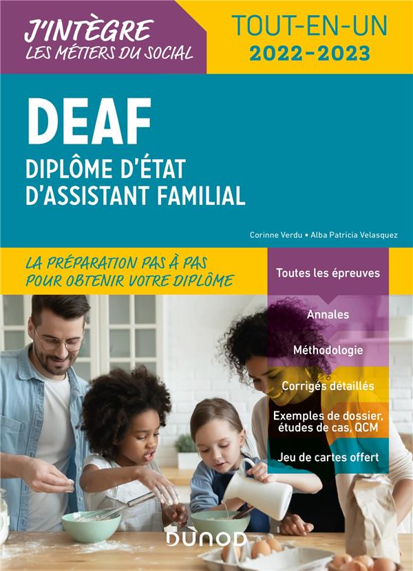 DEAF, diplôme d'État d'assistant familial ; tout-en-un (édition 2022/2023)