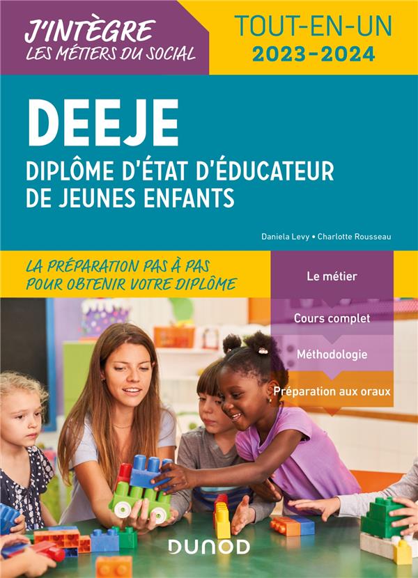 DEEJE, diplôme d'Etat d'éducateur de jeunes enfants ; tout en un