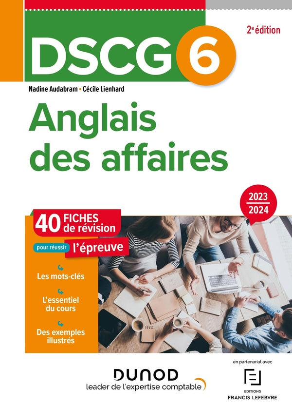DSCG 6 : anglais des affaires ; fiches de révision (édition 2023/2024)