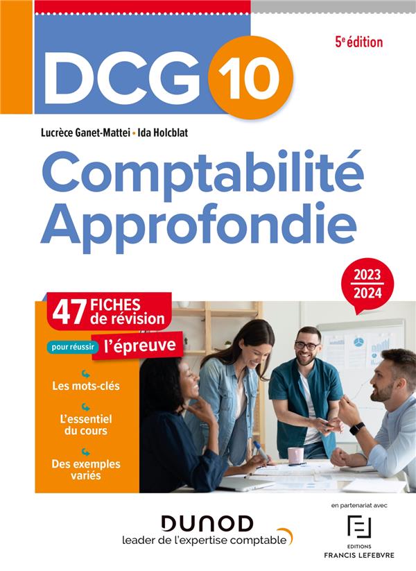 DCG 10 : comptabilité approfondie ; fiches de révision (édition 2023/2024)