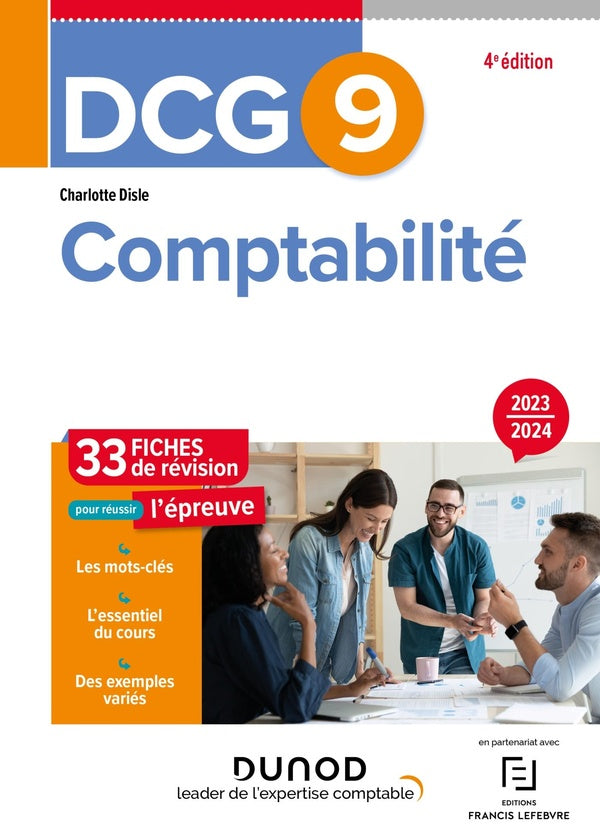 DCG 9 : comptabilité ; fiches de révision (édition 2023/2024)