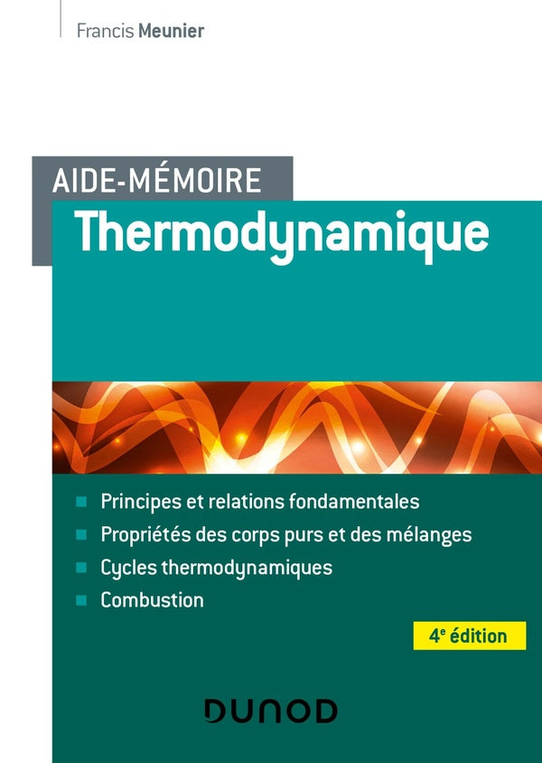 Aide-mémoire : thermodynamique (4e édition)