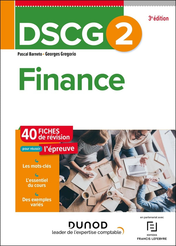 DSCG 2 : Finance ; Fiches de révision (3e édition)