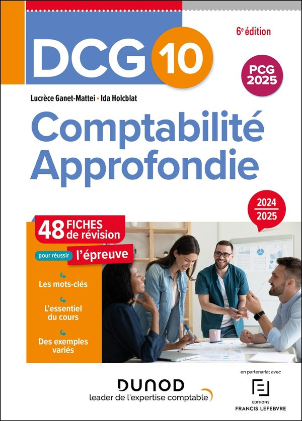 DCG 10 : Comptabilité approfondie ; Fiches (édition 2024/2025)