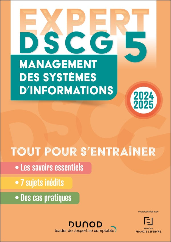 DSCG 5 : Management des systèmes d'information ; Expert (2e édition)