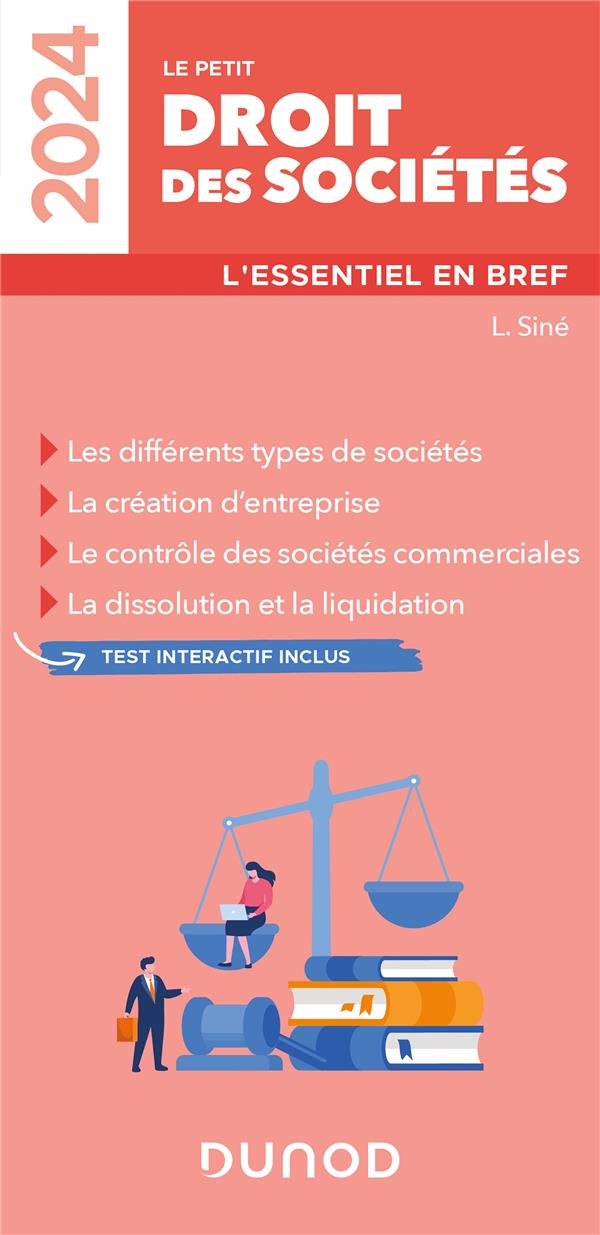 Le petit Droit des sociétés : L'essentiel en bref (édition 2024)