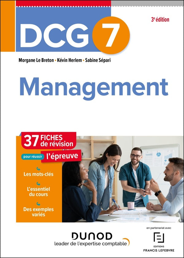 DCG 7 : Management ; Fiches de révision (édition 2024/2025)
