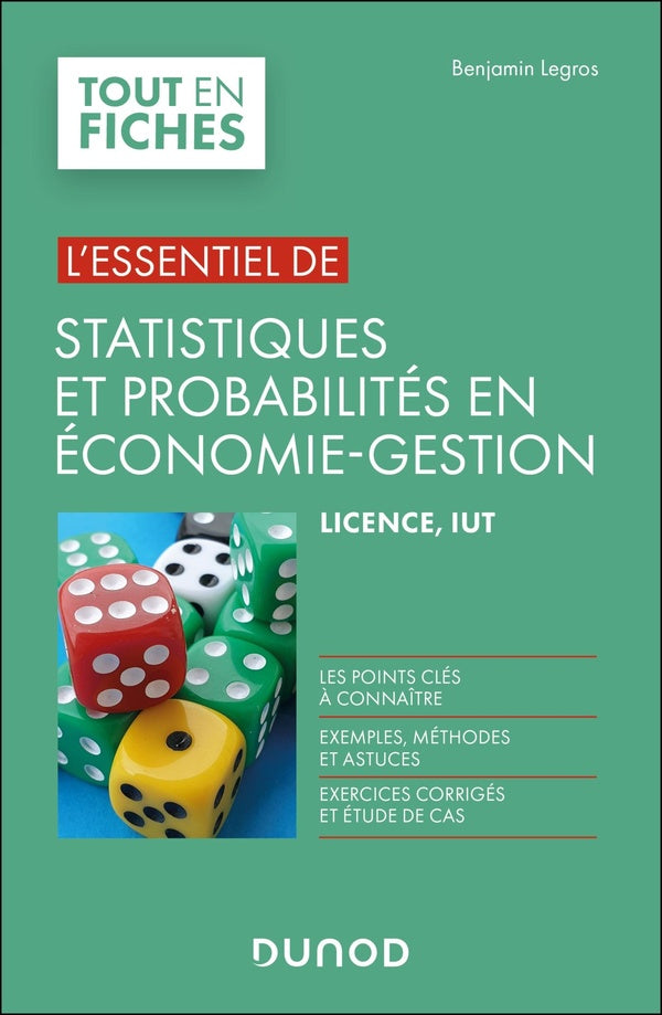 L'essentiel des Statistiques et probabilités en économie-gestion (2e édition)