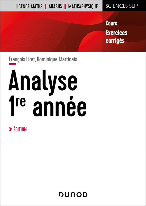 Analyse : 1re année (3e édition)