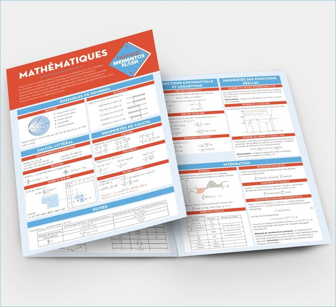 Mémentos Flash : Mathématiques