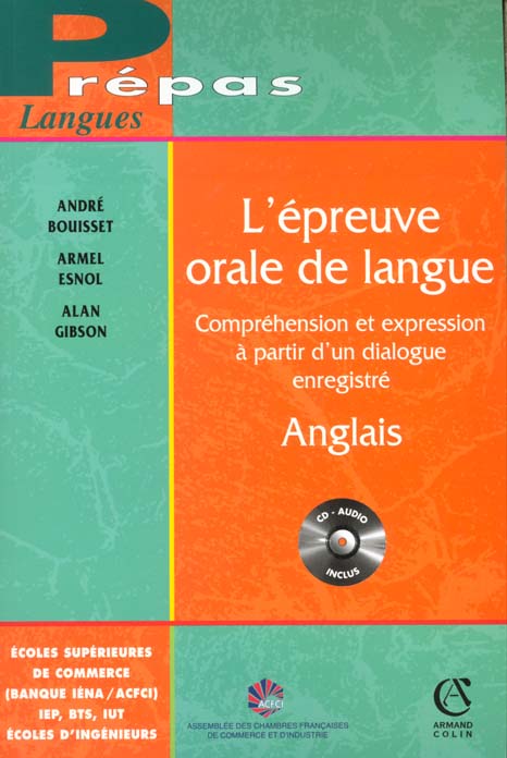 L'epreuve de comprehension orale d'anglais