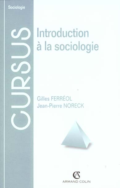 Introduction a la sociologie ; 5e edition