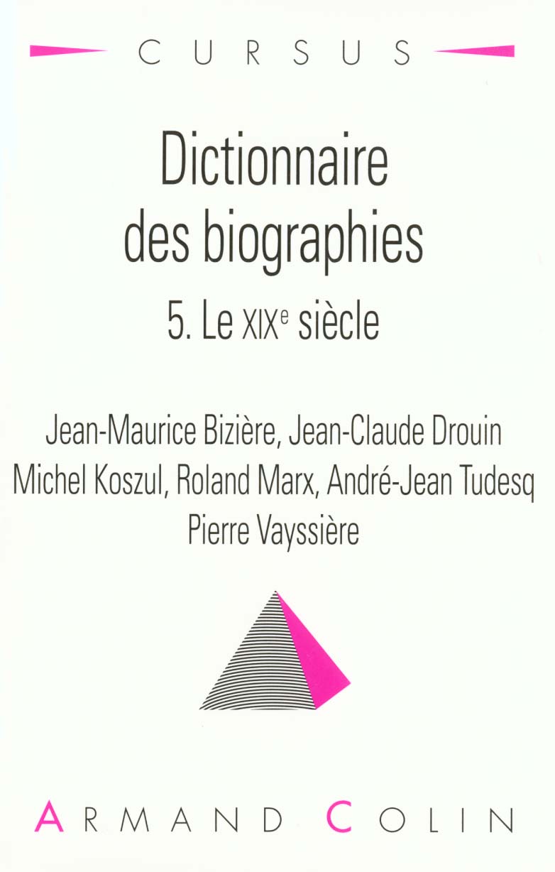 Dictionnaire des biographies