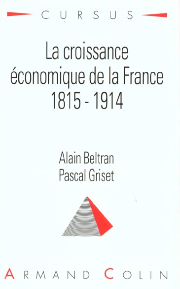 La croissance economique de la france, 1815-1914