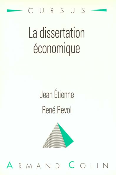 Dissertation economique