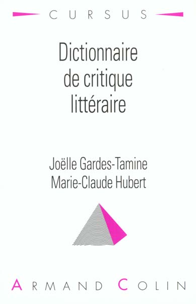 Dictionnaire de critique litteraire
