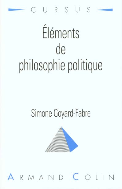 Elements de philosophie politique