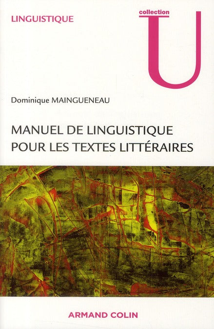 Manuel de linguistique pour le texte littéraires