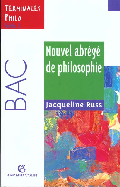 Nouvel abrege de philosophie terminale l