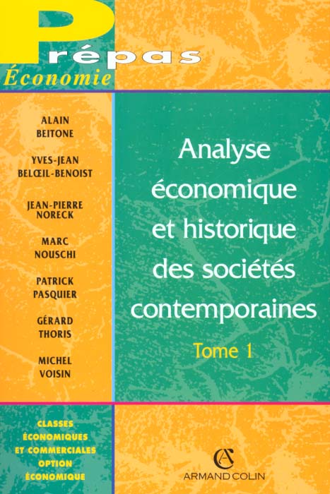 Analyse economique t.1 ; 3e edition