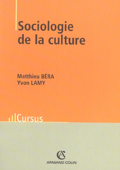 Sociologie de la culture