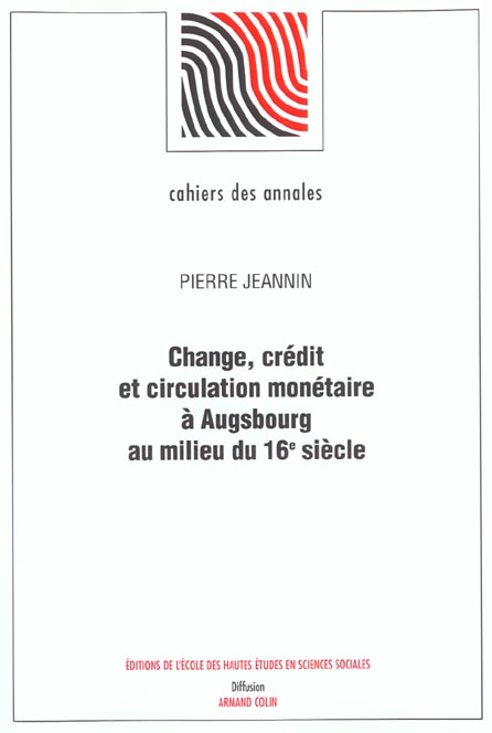 Cah annales 47 change credit a augsbourg