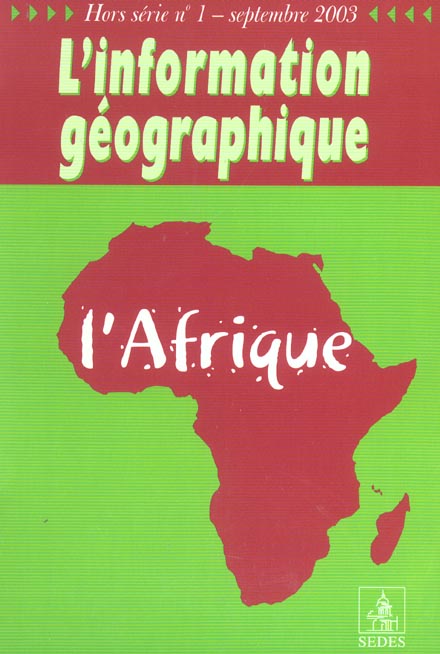 L'information geographique ; l'afrique