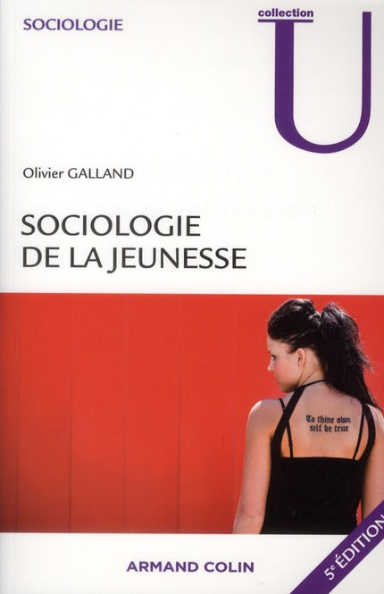 Sociologie de la jeunesse (5e édition)