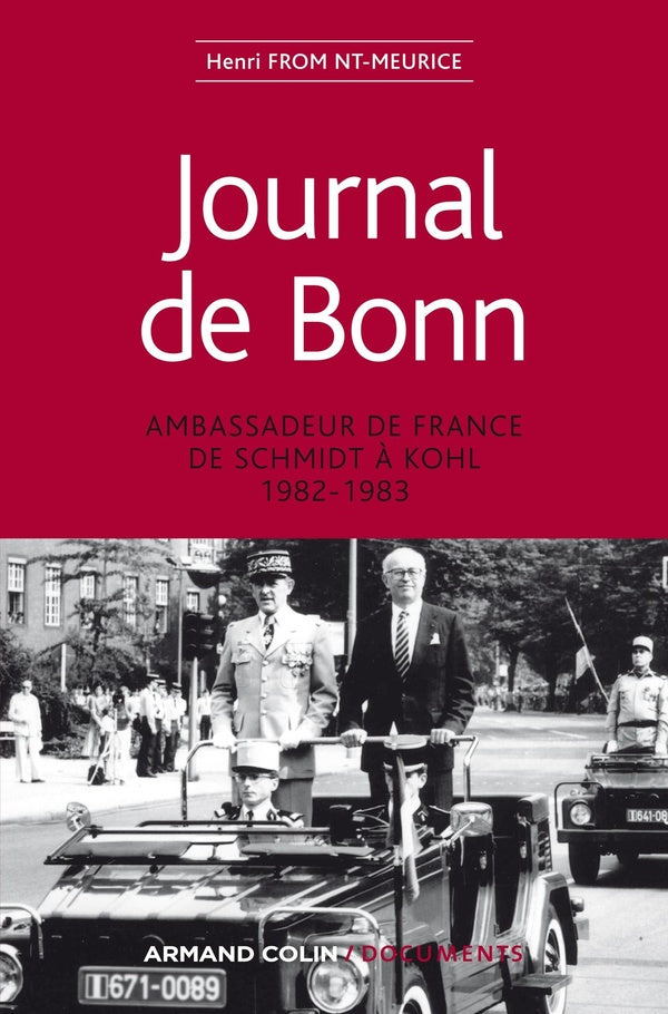 Journal de Bonn ; ambassadeur de France de Schmidt à Kohl, 1982-1983