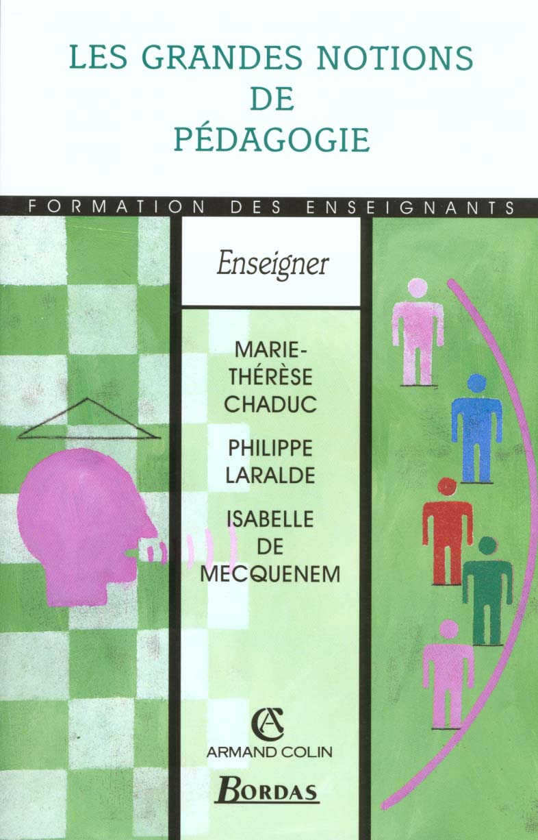 Les grandes notions de pedagogie