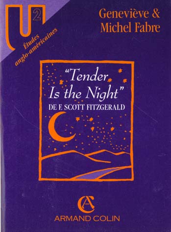 Tender is the night,de f.scott fitzgerald