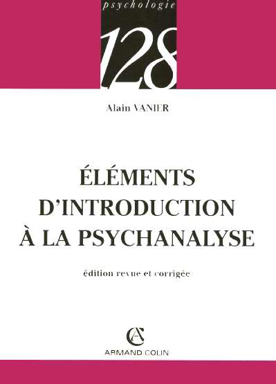 Elements d'introduction a la psychanalyse