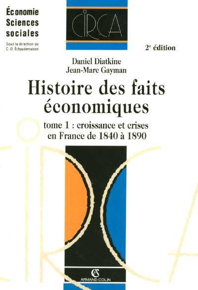 Histoire des faits economiques t.1 (2e édition)