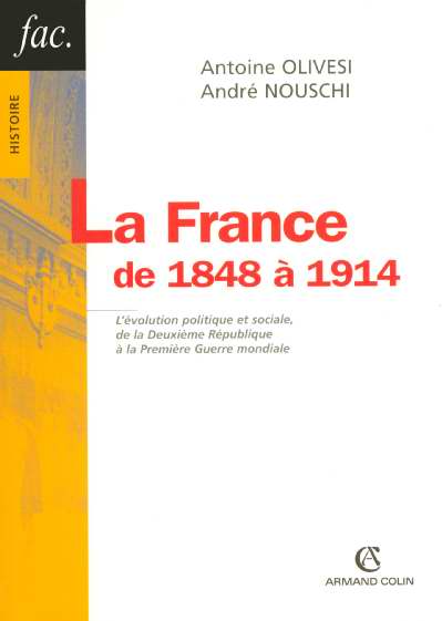 France de 1848 a 1914 (2e édition)