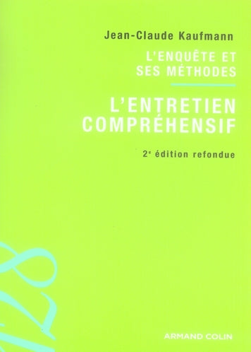 L'entretien compréhensif