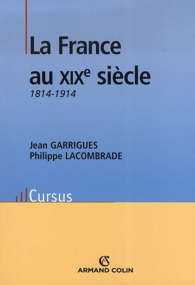 La France au XIX siècle