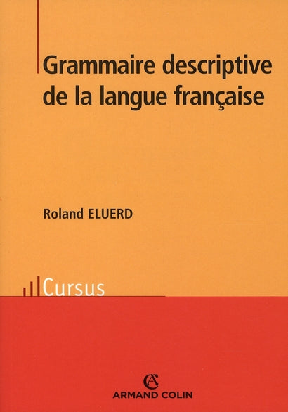 Grammaire descriptive de la langue française