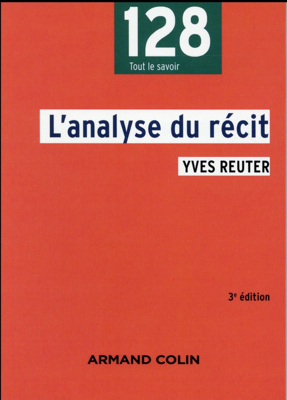 L'analyse du récit (3e édition)
