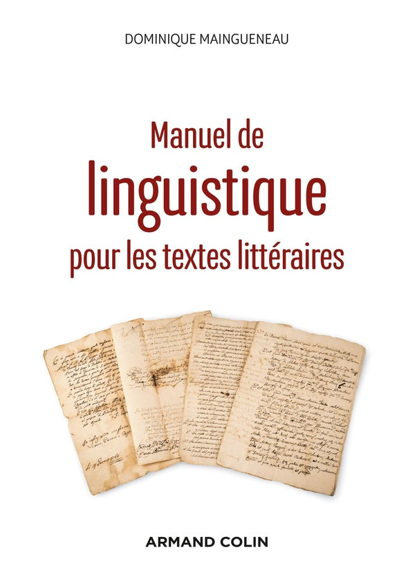 Manuel de linguistique pour les textes littéraires (2e édition)