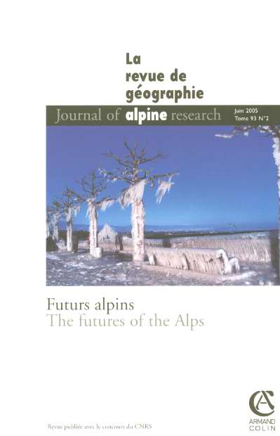 Revue geographie alpine