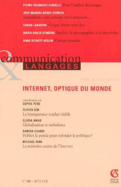 COMMUNICATION ET LANGAGES n.147
