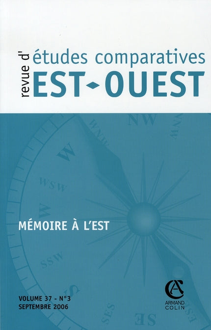 REVUE D'ETUDES COMPARATIVES EST-OUEST n.37 : revue d'études comparatives est-ouest