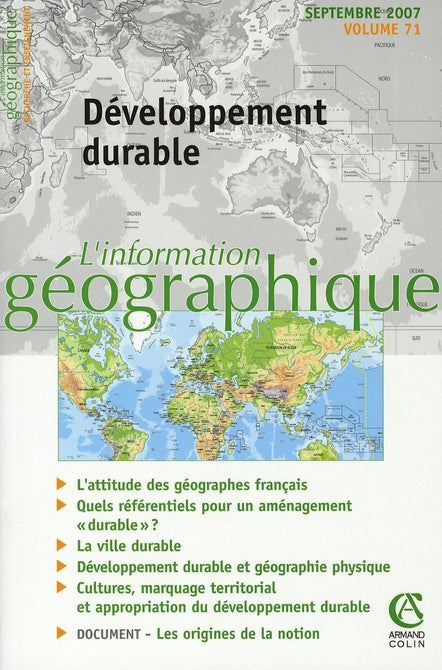 Inform geographique - vol 71 - 3/2007